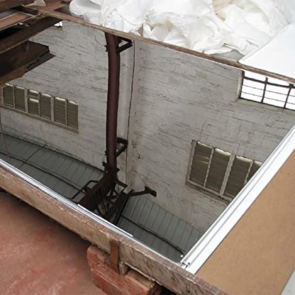304 Stainless Steel Sheet,Mirror Surface Polishing Finish, Metal raw Materials-200X300MM Thick:1.5mm - size: Thick:1.5mm