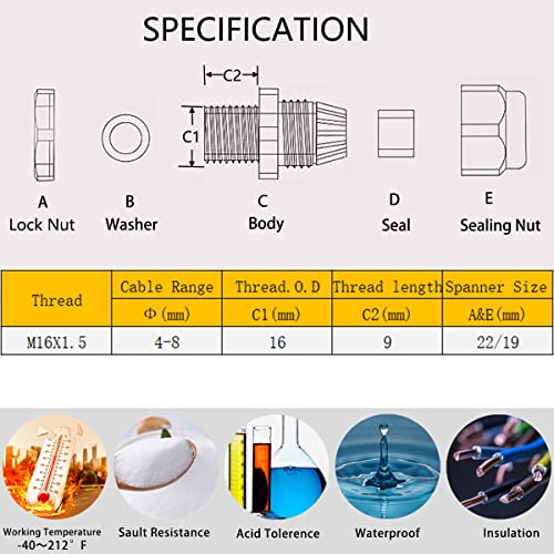 2Packs Junction Box IP65 Waterproof ABS Plastic Electrical Project Case Power Junction Boxes, Project Box with Fixed Ear Black 3.94x2.68x1.97 inch(100x 68 x50 mm) - color: Fixed Ear Design, size: 3.94"x2.68"x1.97"(2Pcs)