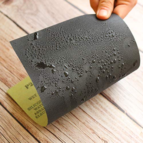 MAXAMN 600-2000 Grit Sandpaper, 30Pcs 9x11 Wet Dry Sanding Sheets,for Wood