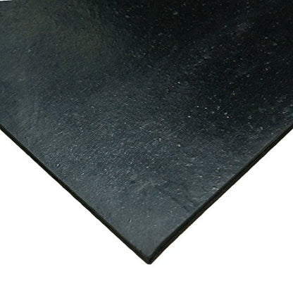 Small Parts 33-006-187-002-036 SBR (Styrene Butadiene Rubber) Sheet, 60 Shore A, Black, Smooth Finish, No Backing, 0.187" Thickness, 2" Width, 36" Length