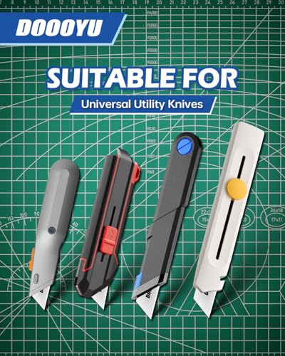 Ceramic Utility Knife Blades 6 Pack, Ultra Sharp & Rust-Proof Box Cutter Replacement Blades, Durable Zirconia Ceramic Razor Blades for Utility Knife, Safe Long-Lasting Cutting Performance - color: 6pcs