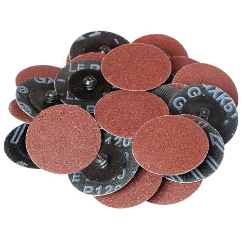 100Pcs 2" inch Sanding Disc Surface Conditioning Quick Change Disc,R-Type Sandpaper Grinding Pad Abrasive Disc (120) - style: 120