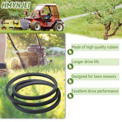 10833 and 10831 Variable Speed Belt Set for Riding Mower 10831/3 KIT Replaces 754-04001 954-04001 + 754-04002 954-04002