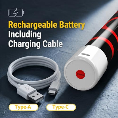 30" Flexible LED Work Light, Rechargeable Bendable Mechanic Light