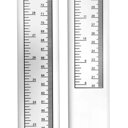 Aluminum Alloy Height Measurement Portable Height Measuring Rod Height Measure 8-82 inch/20-210 cm/Unit with cm & inch 8-82 for Home Office Gym Medical Examination Height Rod