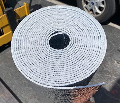 INSULATION MARKETPLACE SmartSHIELD -3mm 24 Inchx25ft Reflective Foam Core Insulation roll, Radiant Barrier - Engineered Foil - size: 24"x25ft