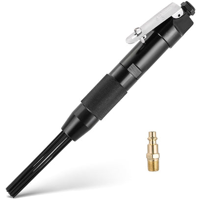 MAOPINER Compact Air Needle Scaler, Pneumatic Rust & Paint Removal Tool