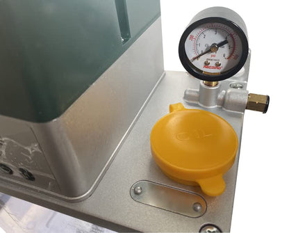 TECHTONGDA Automatic Lubricating Oil Pump 110V Lubrication Oiler Digital Numerical Control Gear Lubrication Pump Oiler with 3L Tank Capacity for CNC Punching Lathe Cutting Milling Machine - size: 3L Tank Capacity