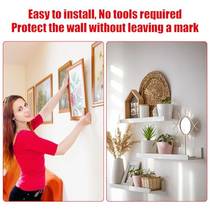 Double Sided Tape Heavy Duty, Waterproof Mounting Foam Tape, 16.5ft Length, 2.76in Width, High Temperature Resistant Adhesive Tape for Car, LED Strip Light, Office Decor, Uses VHB 5952 Raw Material - size: 2.76in x 16.5ft