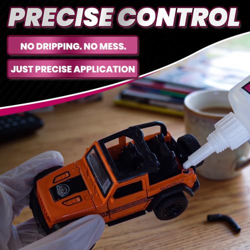 CYAFIXED Super Glue Pro Kit 120g, Precise Control Cyanoacrylate CA Glue - size: 4 oz