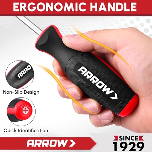 ARROW 7-Piece Magnetic Screwdriver and Magnetizer/Demagnetizer Set