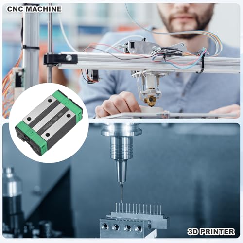 uxcell HGH20CA Linear Slider Block Linear Slider Bearing Carriage