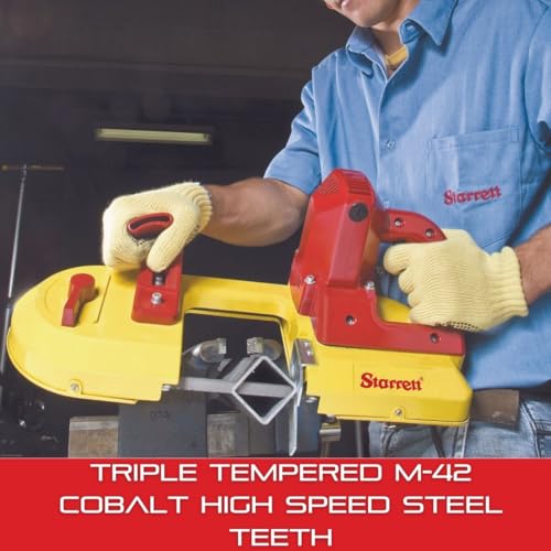 Starrett Univerz Bi-Metal Portaband Saw Blade, 3' 8-7/8" Length, 1/2" Width - style: 14 TPI