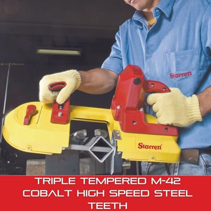Starrett Univerz Bi-Metal Portaband Saw Blade, 3' 8-7/8" Length, 1/2" Width - style: 14 TPI
