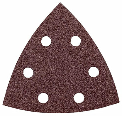 BOSCH SDTR080 Detail Sanding Triangle, 80-Grit, 5-Pack - size: 5 Pack, style: 80 Grit