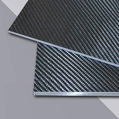200 X 300 X 3 MM Carbon Fiber Sheets 100% 3K Twill Matte Carbon Fiber Plate - size: 200 X 300 X 3.0 MM