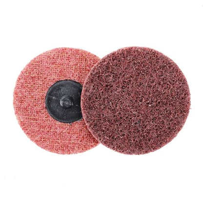 BHA Surface Conditioning Quick Change Discs, 3" Red (Medium) Prep Pad - 25 Pack - color: Red