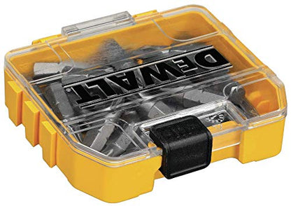 DEWALT Screwdriver Set, Phillips #2, 1-Inch, 25-Piece (DWAF2002B25), Yellow - size: One Size