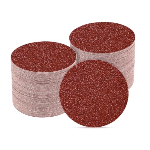 100 PCS 3 Inch Sanding Discs 100 Grit Sandpaper - style: 100 Grit