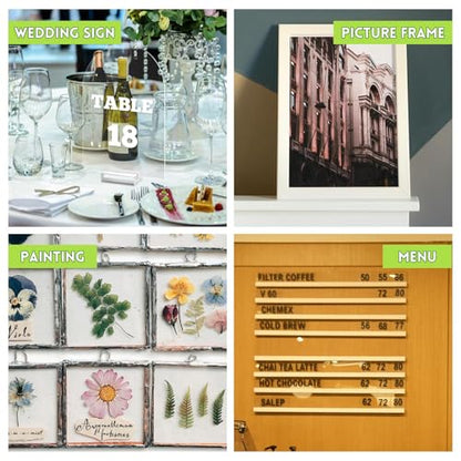 Clear Plastic Sheet, 10 PCS 12" x 12" x 0.02 Plexiglass Sheets,Clear PET Sheet Panels, Clear Acrylic Plastic Sheet for Picture Frame, Invitations, Poster Frames
