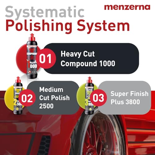 menzerna Heavy Cut Compound 1000 I Abrasive Polishing Compound I 8 fl oz - color: Heavy Cut 1000 (8oz)