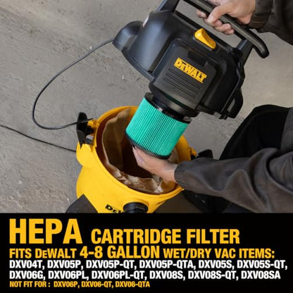 DEWALT HEPA Shop Vac Filter Replacement DXVC4003 - style: DXVC4003