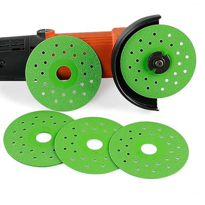 5Pcs Premium 4.5 Inch Diamond Cutting Disc for Angle Grinder - Ultra-Thin, Chip-Free, and Versatile for Tile, Marble, and Glass Cutting