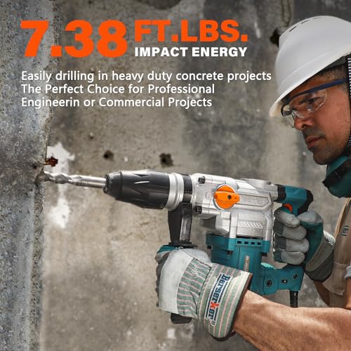 Berserker 1-9/16" SDS-Max Heavy Duty Rotary Hammer Drill for Concrete 42M