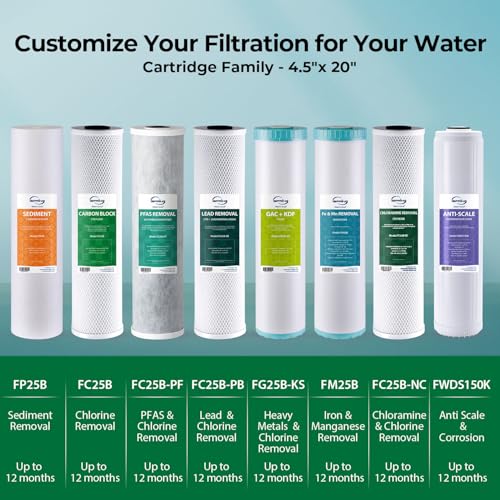 iSpring WGB32B Commercial-Grade Whole House Water Filter System