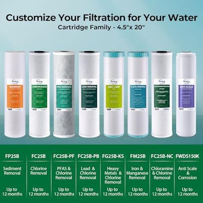 iSpring WGB32B Commercial-Grade Whole House Water Filter System