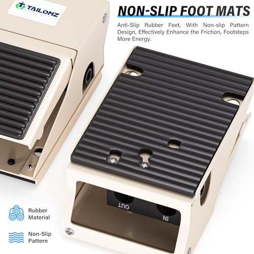 TAILONZ 1/4"NPT Pneumatic Foot Pedal Valve 3 Way 2 Position FV320 - size: 3 Way 2 Position