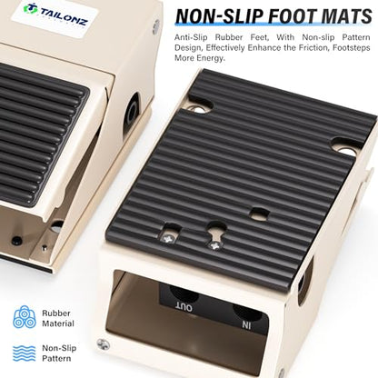 TAILONZ 1/4"NPT Pneumatic Foot Pedal Valve 3 Way 2 Position FV320 - size: 3 Way 2 Position