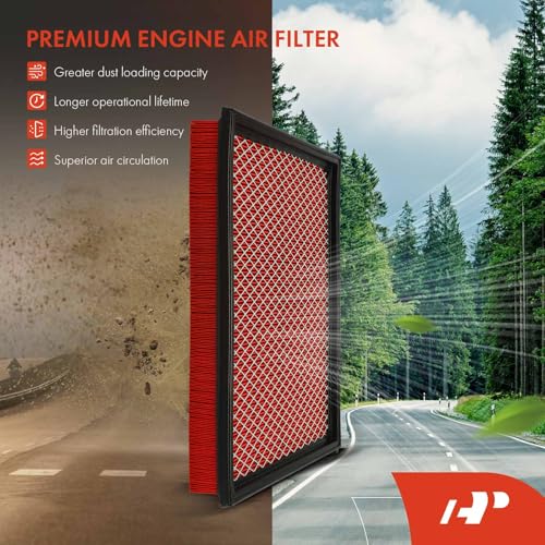 A-Premium High-performance Pre-oiled Engine Air Filter - style: Advanced Air Filter