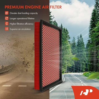 A-Premium High-performance Pre-oiled Engine Air Filter - style: Advanced Air Filter