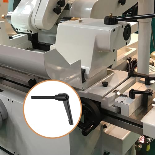 uxcell 1Pcs M6 x 50mm Adjustable Knobs Handle Male Thread Push Button Ratchet Quick Release Locking Rotating Bolt for Lathe Machinery, Black - size: M6 x 50mm