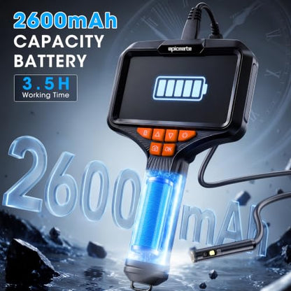 Endoscope Camera with Light for Automotive Wall Sewer Drain Inspection