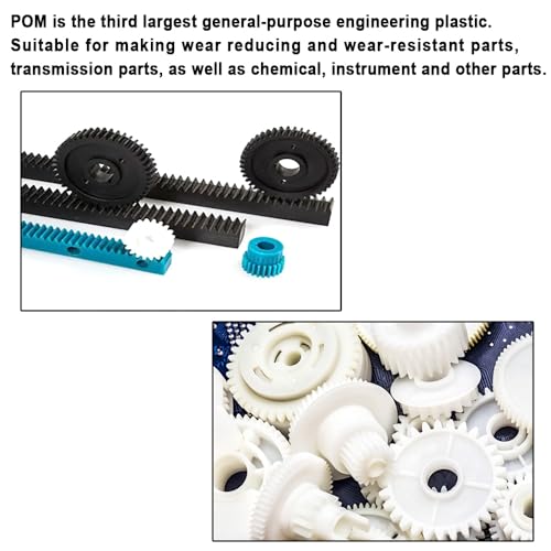 2Pack Round Acetal Copolymer Rods - 1/2 -Inch Diameter and 12-Inch Length Opaque White Acetal Copolymer Rods （POM-C） Standard Tolerance Perfect for Non-Marring Fixtures(0.5in×12in) - size: 1/2" x 12"