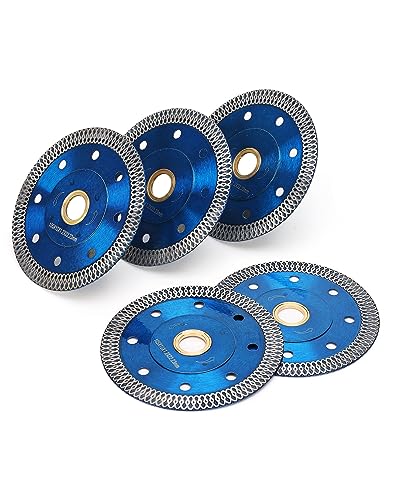 OSTEK 5Pcs/Lot 4" Diamond Saw Blades for Granite Marble Ceramic Porcelain Tiles - size: 4"-5pcs