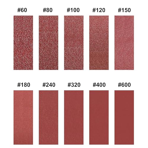 Emery Cloth Roll 400 Grit, 1 Inch x 33 Feet Heavy Duty Sandpaper - size: 10 meters, style: 400 Grit