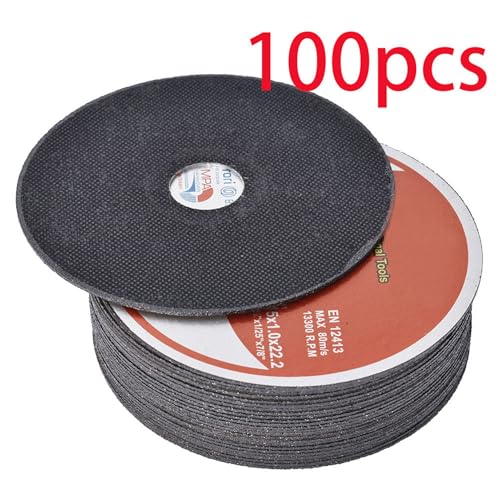 100 Pcs 4-1/2in x 0.040in x 7/8in Aluminum Oxide Cut Off Wheels