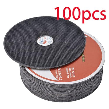 100 Pcs 4-1/2in x 0.040in x 7/8in Aluminum Oxide Cut Off Wheels