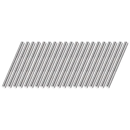 uxcell 5mm x 75mm 304 Stainless Steel Solid Round Rod for Drift Punches DIY Craft Model Plane Model Ship Model Cars - 20pcs - size: 5mm x 75mm