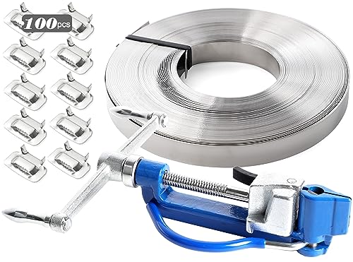 UpJiaFlarish Steel Banding Strapping Kit - Banding Tool, Stapping Tool