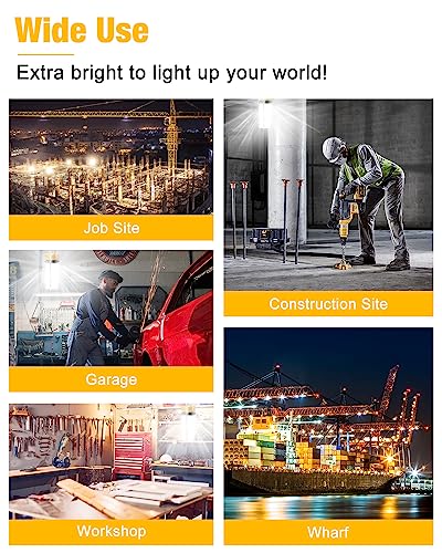 LED Temporary Work Light 250W 30000LM 5000K Construction Lights - size: 250W with 10FT Cord