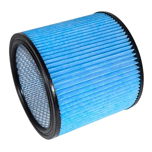 HQRP 2-Pack High Efficiency H13 HEPA Cartridge Filter compatible with Shop-vac SL16-575A SS11-450 SS12-300A SS14-350A SS14-550A SS14-600C Vacuum Cleaner, Blue - style: H13 HEPA Blue
