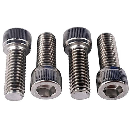 1/4-20 x 3/4" Allen Hex Socket Head Screw Bolt, 304 Stainless Steel 18-8, UNC Machine Full Thread, Pack of 20 - size: 1/4-20 x 3/4" (20 PCS)