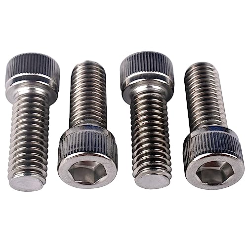 1/4-20 x 5/8" Allen Hex Socket Head Screw Bolt, 304 Stainless Steel 18-8, UNC Machine Full Thread, Pack of 20 - size: 1/4-20 x 5/8" (20 PCS)