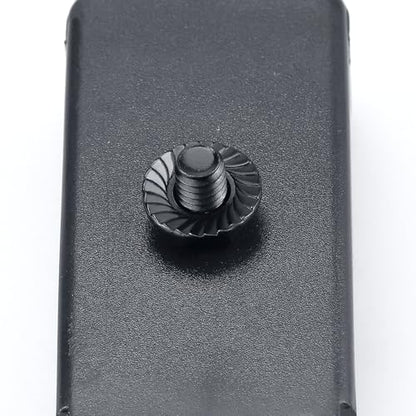 3/8-16 Black Flange Nuts (25 pcs), 304 Stainless Steel 18/8, Black Oxide Coated, Serrated Flange Hex Nuts, Fayeploo - color: Black, size: 3/8"-16