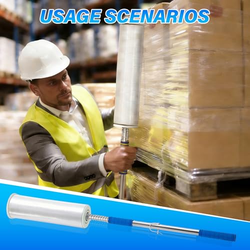 48 Inch Long Handle Stretch Wrap Dispenser Tool