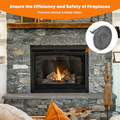 Stanbroil Stove Gasket Tape - 5/8" Width, 3/8" Thick, 72" Length - size: 5/8" Wide - 3/8" Thick